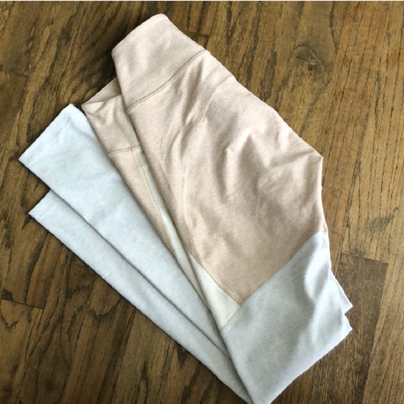 NWOT Outdoor Voices 7/8 Tri-tone leggings - Picture 3 of 8